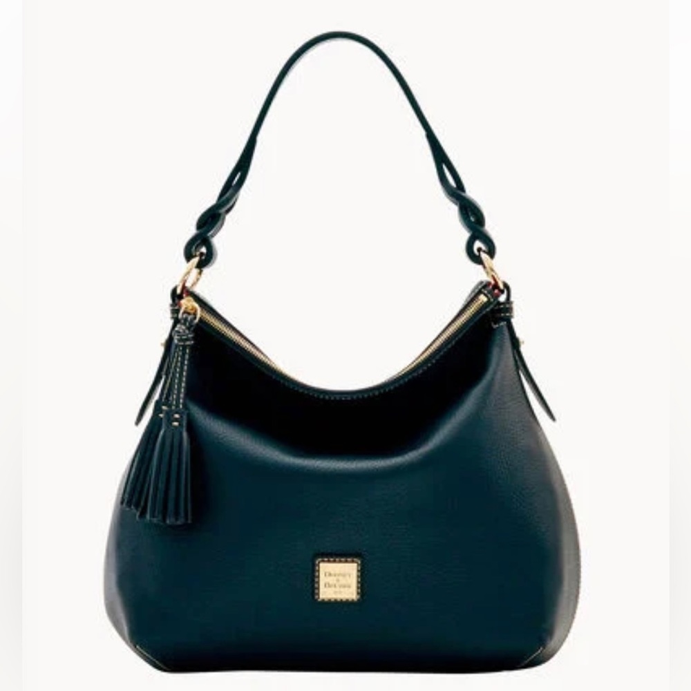 Dooney & Bourke pebble grain twist strap handbag